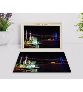 BK Home İstanbul Manzara 1000 Parça Profesyonel Puzzle-26