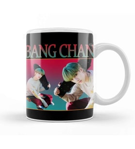 Stray Kids Bang Chan Chibi Kupa Bardak Porselen