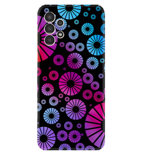 Samsung Galaxy M14 Kılıf Silikon Desen Özel Seri Daireler 1751