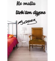 Ne Mutlu Türk'üm Diyene Mustafa Kemal Atatürk Onuncu Yıl Atatürk Sözü 