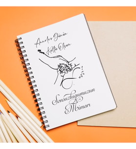 Anneler Günü Tasarımlı Defter
