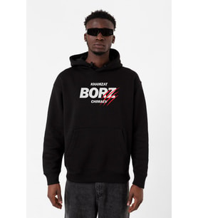 Khamzat Chimaev Borz Claw Siyah Erkek 3ip Kapşonlu Sweatshirt