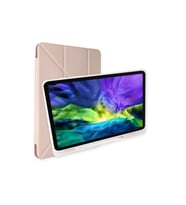 Samsung Galaxy P610 Tab S6 Lite 10.4 Kılıf Kalemlikli Mars Tablet Kılıfı - Rose Gold