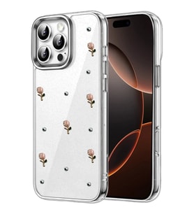 Newface Apple iPhone 16 Pro Max Fiyonk Desenli Kapak - Desen 6