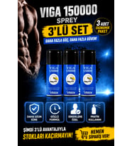 3 KUTU VİGA 150000 GECİKTİRİCİ SPREY %100 ORJİNAL BANDROLLÜ ÜRÜN