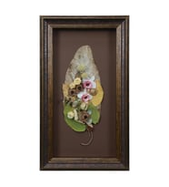 e38 EL İŞÇİLİĞİ KURU ÇİÇEK TABLO 62 * 35 cm - 5604