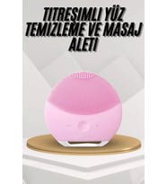 Hassas Ciltlere Özel Titreşimli Yüz Temizleme Masaj Aleti