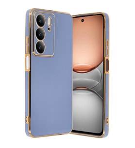 Realme C75 4g Kılıf Volet Silikon - Mavi