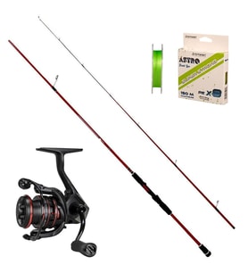 Okuma Ceymar 1000 - Okuma Red Spin 212cm 1-12gr LRF Olta Seti