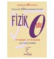 Karekök Yayınları Tyt Ayt Ön Hazırlık Fizik Sıfır (Çok Renkli)