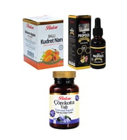 Balen Ballı Kudret Narı+Sıvı Propolis +Çörekotu Yağı Kapsül