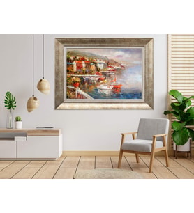 Gümüş Çerçeveli dekoratif Tablo as1045