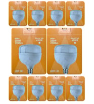 (10 Adet) Osaka 40W (250W) Beyaz Işık E27 Duylu (Kalın Duy) Led Torch Ampul