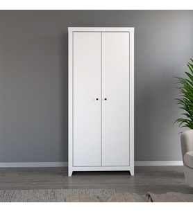 İnarch Dizayn Bled 2 Kapaklı Gardırop – Şık ve Minimalist Yatak Odası Dolabı