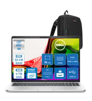 Dell Pro 16 Intel Core Ultra 7 255U 5.2GHz 32GB DDR5 4tb SSD FreeDOS Intel® AI Boost 16 Inç IPS FULLHD+ (1920X1200) Taşınabilir Bilgisayar PC16250BTO107F15 + Zetta Çanta