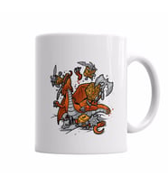 Dragon Rpg Kupa Bardak Porselen
