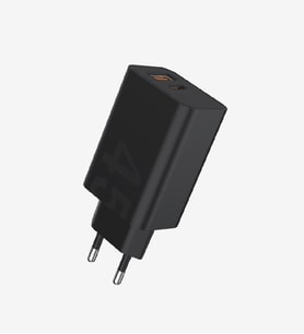 T462e Strong ECO 45W PD Dual Port Hızlı Şarj Başlığı Siyah