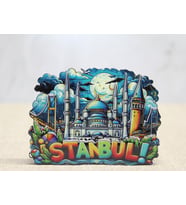 River World Seri BMagnet Teması İstanbul Ahşap