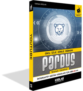 KODLAB YAYIN PARDUS SİSTEM YÖNETİMİ EĞİTİM KİTABI (Siyah - Beyaz)