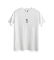  Animal Zebra Dijital Baskılı Çocuk Beyaz Tshirt