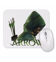 Green Arrow Mouse Pad
