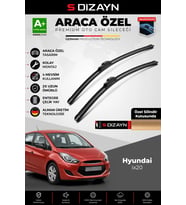 S-Dizayn Hyundai ix20 Ön Cam Silecek Seti 2010-2019 Premium Araca Özel 65-35 Cm A+ Kalite