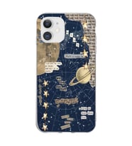 Iphone 11 Uyumlu Gezegen Aesthetic Tasarımlı Şeffaf Telefon Kılıfı