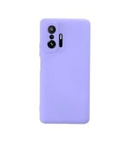 Xiaomi Mi 11T Pro Kılıf Nano içi Kadife Silikon - Lila