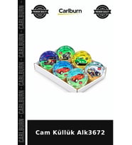 Özel Üretim Şık Ev Dekor Hediyelik Salon Aksesuarı Modern Tasarım Cam Küllük Alk3672