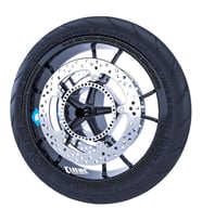 Karbon Fiber Dokulu Moto GP Stili Jant Şeridi Sticker Çınar Extreme