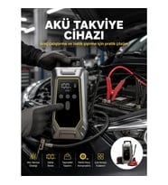 Mey İthalat® Araç Kullanıcıları İçin Çok Fonksiyonlu Akü Takviye Cihazı