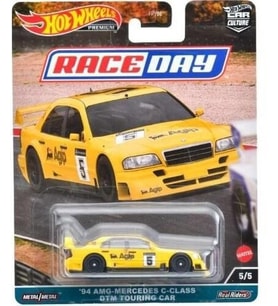 Hot Wheels Premium Car Culture Race Day 94 AMG-Mercedes C-Class DTM Touring Car FPY86 HKC62