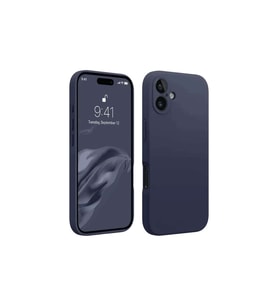 iPhone 16 Plus Kılıf First Silikon - Lacivert