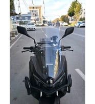MOTOCAM Yamaha Nmax Ön Cam 2025-2026 Model 72cm Şeffaf Renkli 4mm