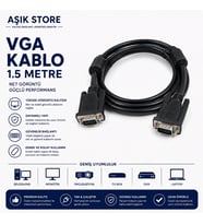 VGA Kablo 1,5 Metre