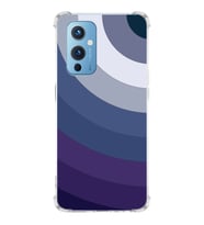 PrintiFy OnePlus 9 Uyumlu Köşe Korumalı Renk Cümbüşü E Tasarımlı Şeffaf Silikon Kılıf