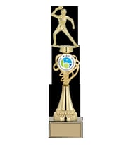 ODAK KUPA - Figürlü Kupalar - Masa Tenisi Kadın Figürlü Kupalar FG-034 A - 37 cm