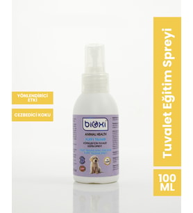 Bioxi® Puppy Trainer Tuvalet Eğitim Spreyi – Köpekler İçin Etkili ve Güvenli Eğitim Çözümü (100 ML)