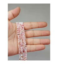 Bileklik Boy Opal Taşı Küp Şekilli Dizi 2mm (51150) Yarım Dizi (17CM UZUNLUĞUNDADIR)