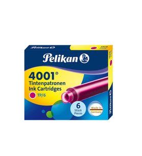 Pelikan P Kartuş Serisi Dolma Kalem Kartuşu Pembe PELTP6X
