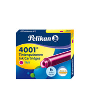 Pelikan P Kartuş Serisi Dolma Kalem Kartuşu Pembe PELTP6X