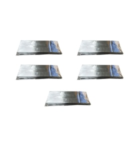 Metalize Kraft Kese Kağıdı - Küçük Boy - 10 x 30 Cm. - 20 Adetlik 5 Paket