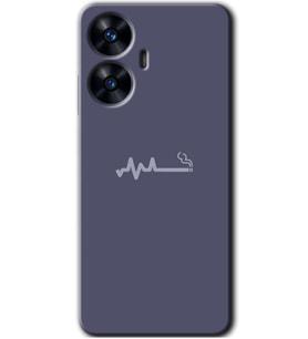 Realme C55 Kılıf HD Desen Baskılı Kılıf - Sigara Zararlıdır