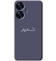 Realme C55 Kılıf HD Desen Baskılı Kılıf - Sigara Zararlıdır