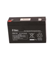 Ttec 6V 12AH Bakımsız Kuru Akü