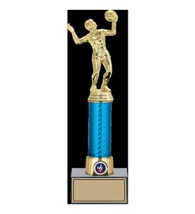 ODAK KUPA - Figürlü Kupalar - Voleybol Kadın Figürlü Kupalar FG-005 A - 32 cm
