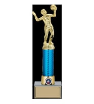 ODAK KUPA - Figürlü Kupalar - Voleybol Kadın Figürlü Kupalar FG-005 A - 32 cm