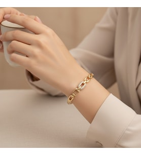 STİL İNCİSİ/XUPING JEWELRY CRİTO ZİRKON TAŞLI KELEPÇE