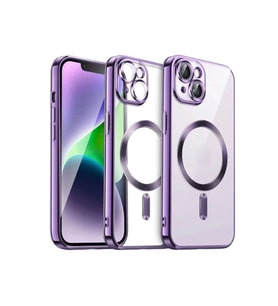 iPhone 15 Kılıf Kross Magneticsafe Kapak - Mor