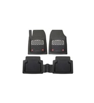 Nissan Qashqai 2006 2013 Paspas Derin Havuzlu Krom Karbon (Siyah - Beyaz)